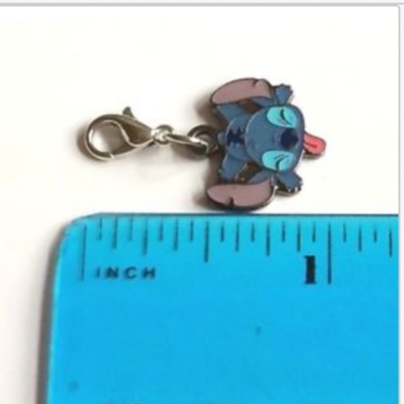 Lilo Stitch Alien Charm Disney Purse  Zipper Pull Vintage Aulani Hawaii Ohana - Picture 8 of 8
